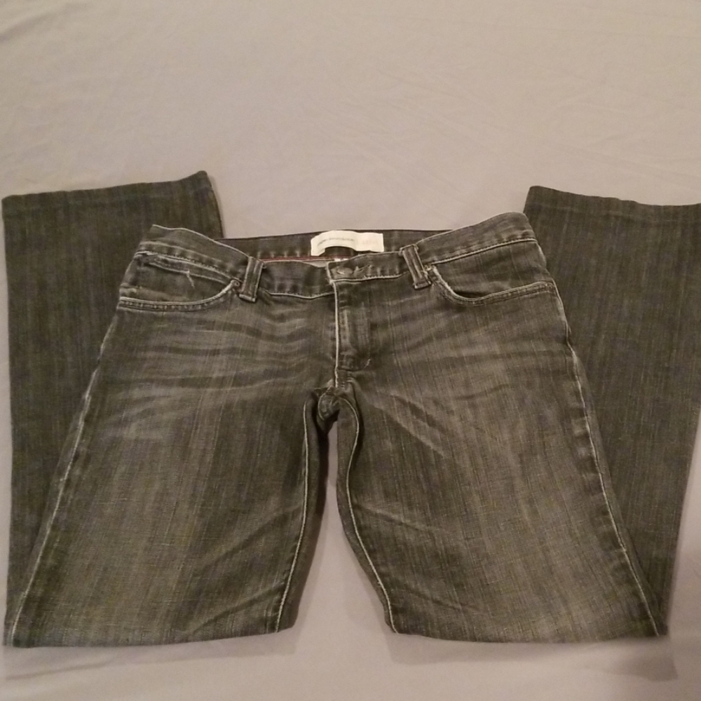 Paper Denim & Cloth Distressed Gray Jeans